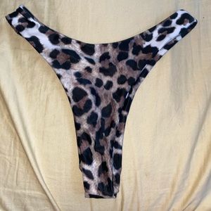 Cheetah Print Bikini Bottoms